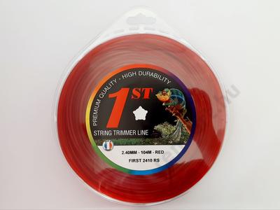 Fűnyíró damil 2,4 mm 1 lb, 104 m piros csillag