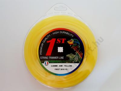 Fűnyíró damil 3,0 mm 1 lb, 44 m sárga négyszög